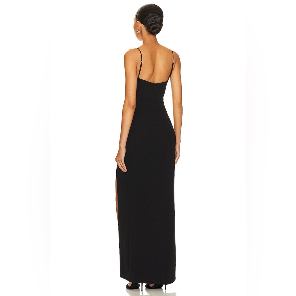 Katie May Side Slit Karla Dress in BLACK NWT - Picture 2 of 13